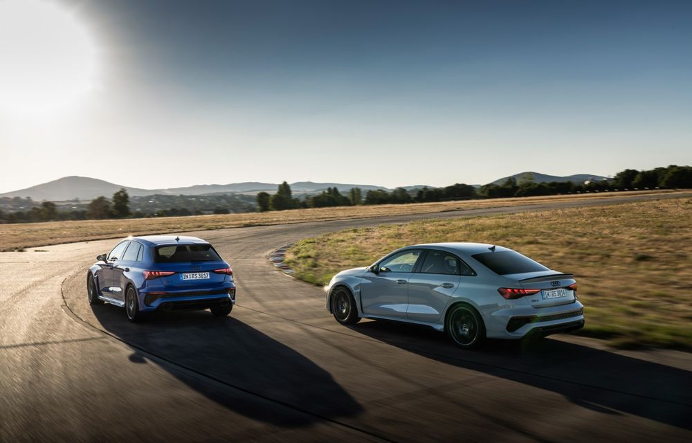Noul Audi RS3 Performance: viteză maximă de 300 de km/h și producție de 300 de exemplare - Poza 11
