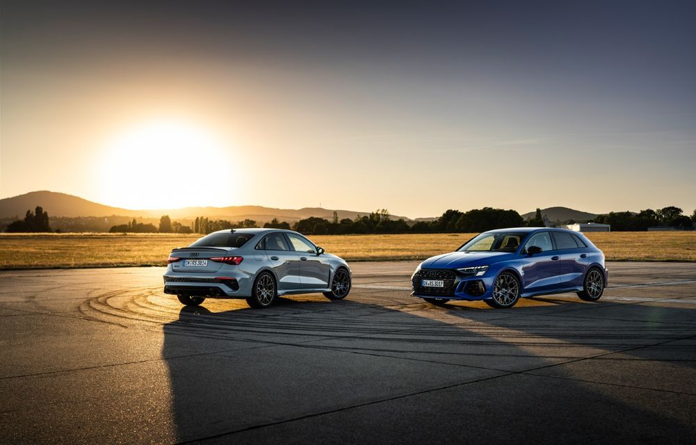Noul Audi RS3 Performance: viteză maximă de 300 de km/h și producție de 300 de exemplare - Poza 1