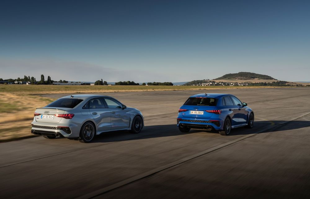Noul Audi RS3 Performance: viteză maximă de 300 de km/h și producție de 300 de exemplare - Poza 15