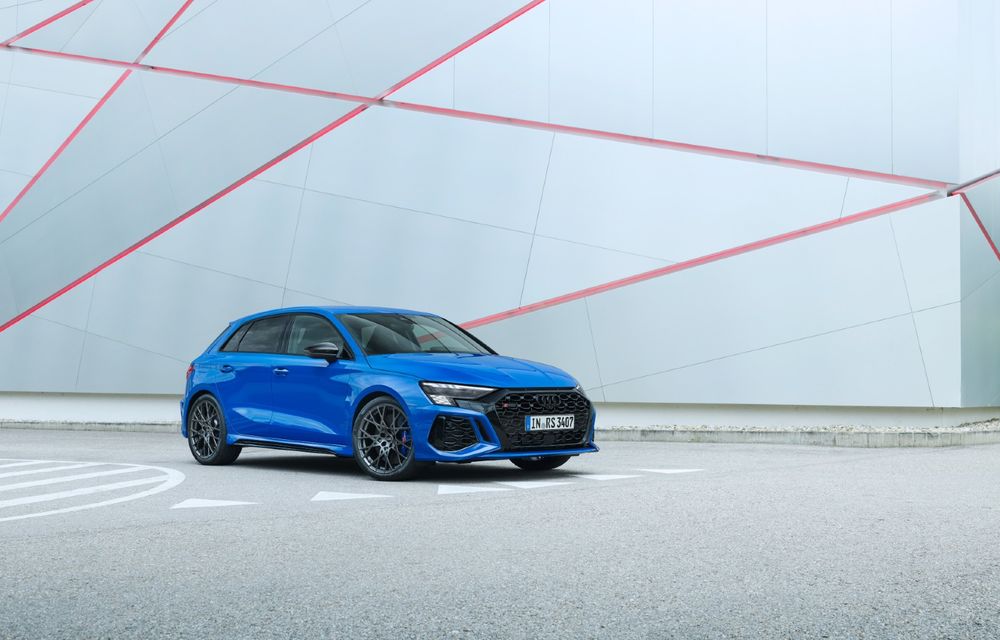 Noul Audi RS3 Performance: viteză maximă de 300 de km/h și producție de 300 de exemplare - Poza 24