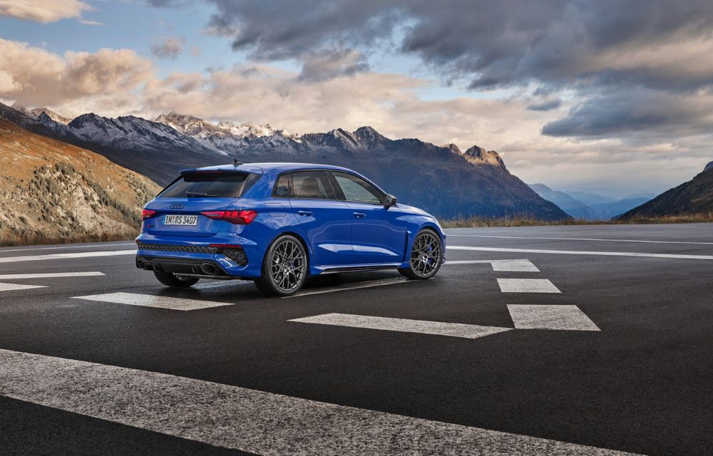 Noul Audi RS3 Performance: viteză maximă de 300 de km/h și producție de 300 de exemplare - Poza 53