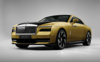 Rolls-Royce Spectre este primul model electric al mărcii: 520 kilometri autonomie
