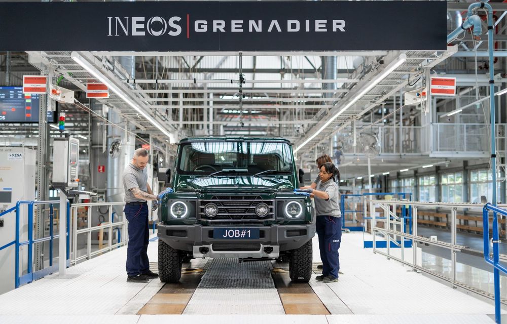 Ineos Grenadier a intrat în producție. Va fi comercializat și în România - Poza 1