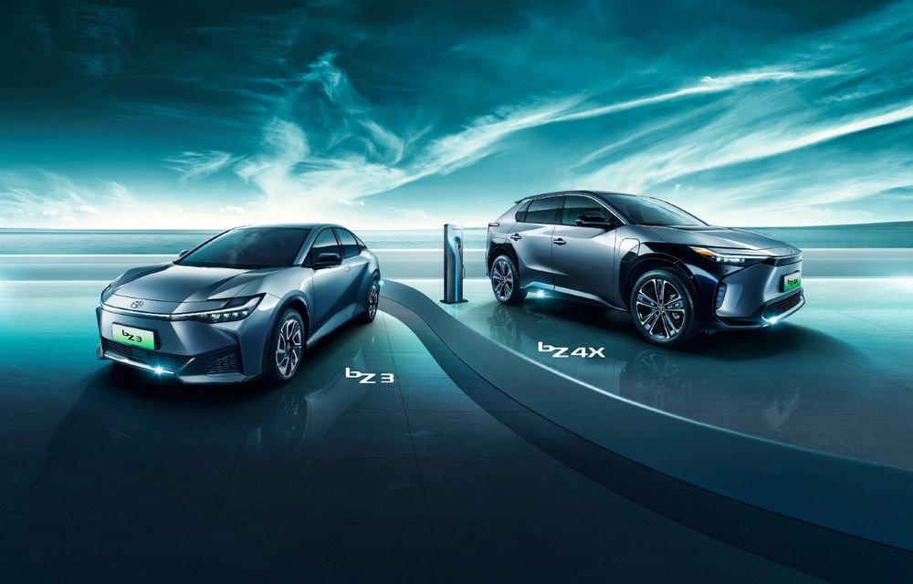 Toyota prezintă al doilea model din familia sa de electrice: se numește bZ3 și are autonomie de 600 kilometri - Poza 3