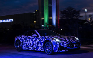 OFICIAL: Primele imagini cu viitorul Maserati GranCabrio. Va primi și versiune electrică