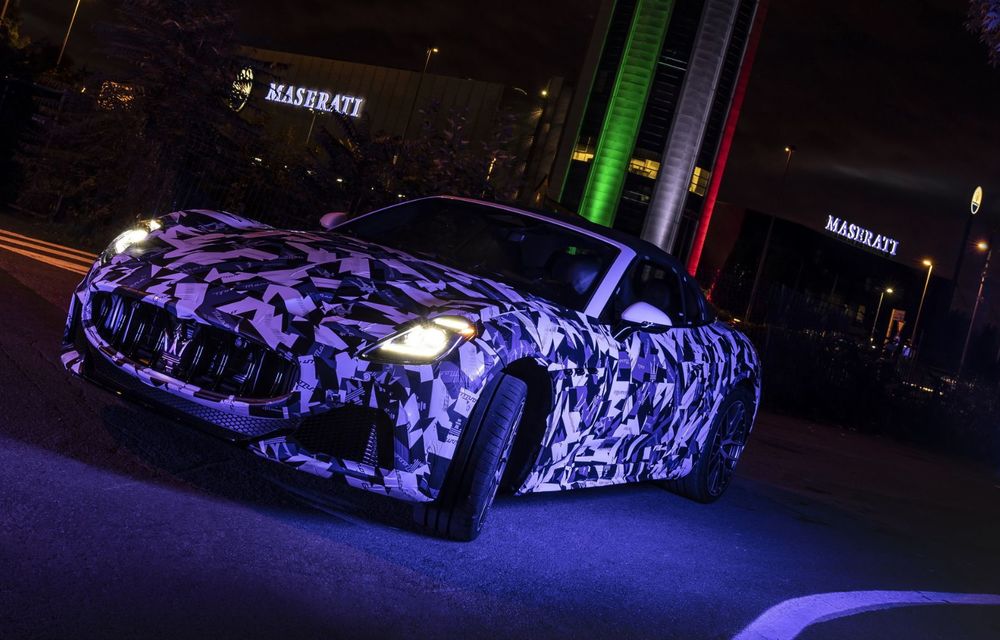 OFICIAL: Primele imagini cu viitorul Maserati GranCabrio. Va primi și versiune electrică - Poza 4