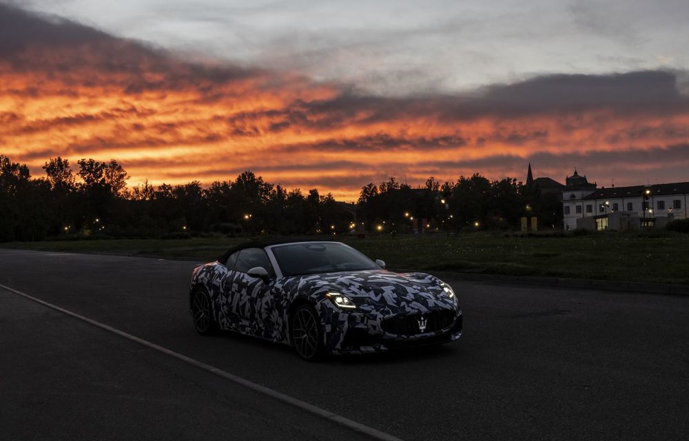 OFICIAL: Primele imagini cu viitorul Maserati GranCabrio. Va primi și versiune electrică - Poza 2