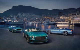 Bentley lansează ediția specială Riviera Collection pentru Continental GTC, inspirată de Coasta de Azur