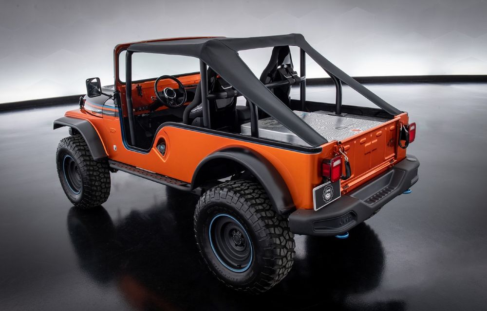 Celebrul Jeep CJ renaște sub forma unui concept electric de 272 CP - Poza 2