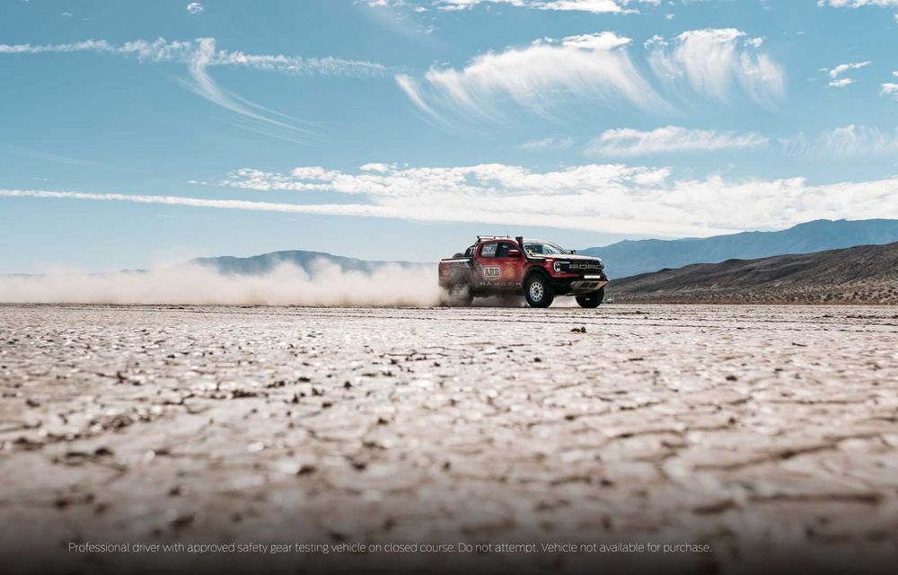 Ford dezvăluie o nouă versiune a lui Ranger Raptor pentru cursele de rally-raid - Poza 3