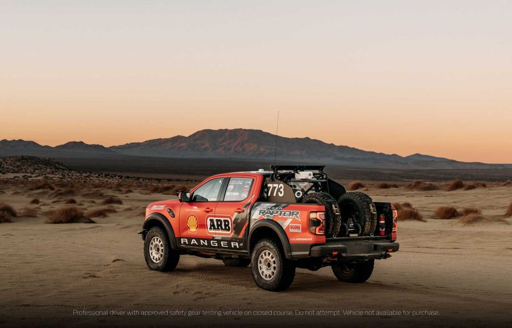 Ford dezvăluie o nouă versiune a lui Ranger Raptor pentru cursele de rally-raid - Poza 6