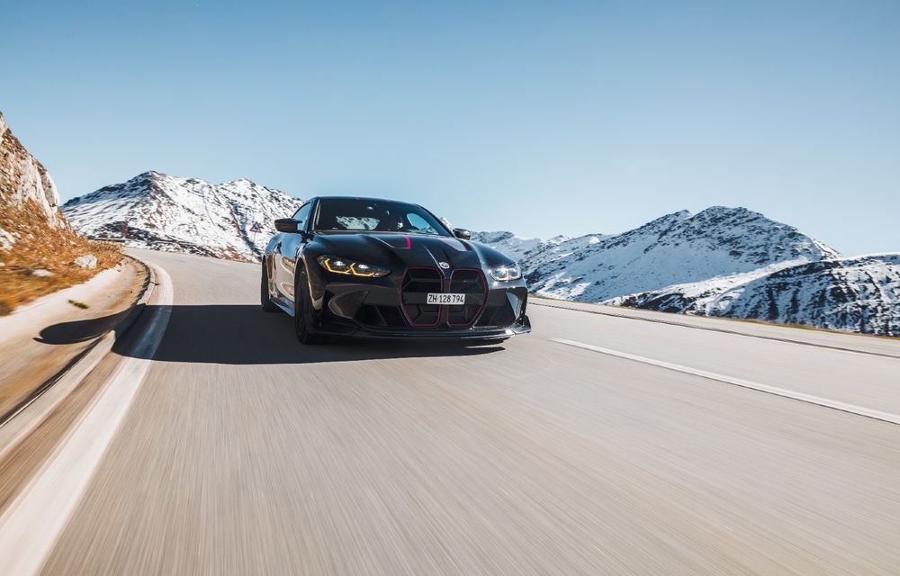 Întâlnire între tată și fiu: legendarele BMW M3 CSL și M4 CSL, față în față pe drumuri spectaculoase din Elveția - Poza 17