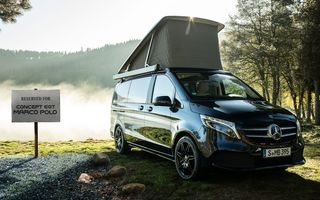 Conceptul Mercedes-Benz EQT Marco Polo anunță o electrică pentru pasionații de camping