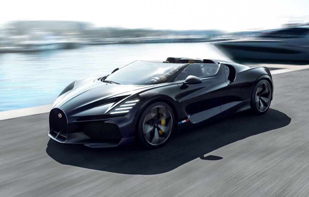 Bugatti: Viteza maximă a noului W16 Mistral depășește 420 km/h - Poza 1