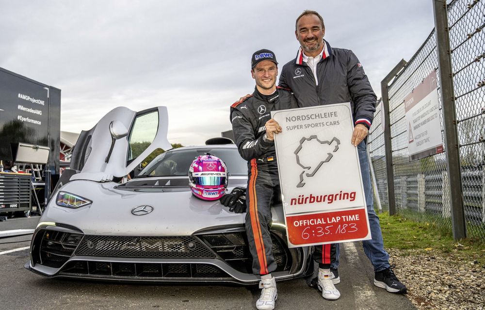 OFICIAL: Mercedes-AMG One, cea mai rapidă mașină de serie pe Nurburgring - Poza 12