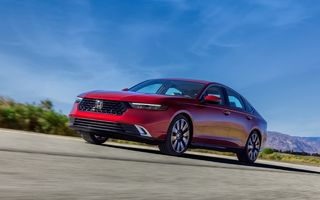 Honda prezintă noua generație Accord pentru piața americană: motor hibrid de 204 cai putere