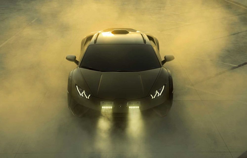 Imagini noi cu viitorul Lamborghini Huracan Sterrato, ultimul model cu motor neelectrificat - Poza 3