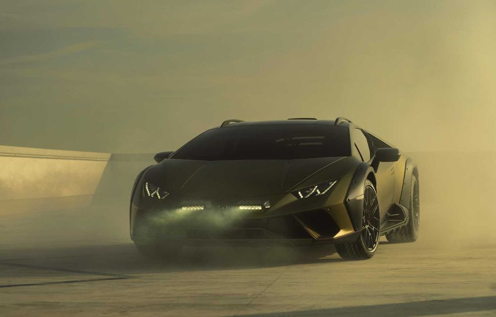 Imagini noi cu viitorul Lamborghini Huracan Sterrato, ultimul model cu motor neelectrificat - Poza 2