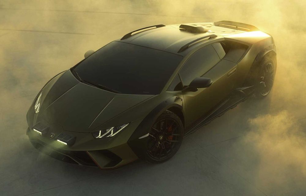 Imagini noi cu viitorul Lamborghini Huracan Sterrato, ultimul model cu motor neelectrificat - Poza 1