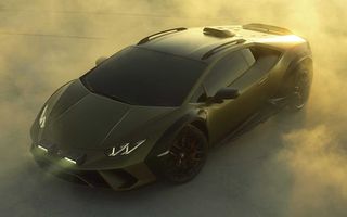 Imagini noi cu viitorul Lamborghini Huracan Sterrato, ultimul model cu motor neelectrificat