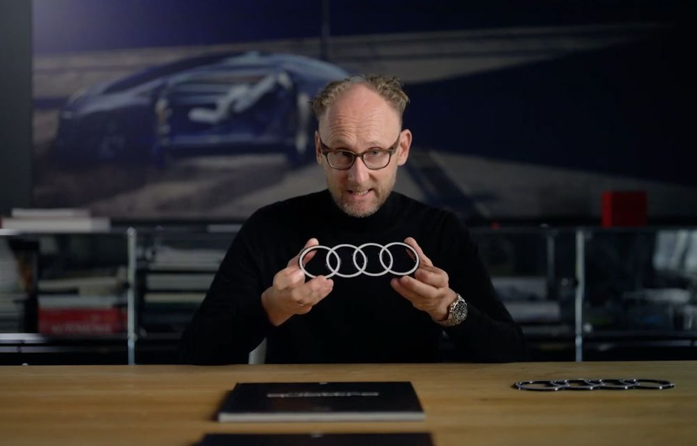 Audi detaliază noul logo: design 2D și fără pic de crom - Poza 2