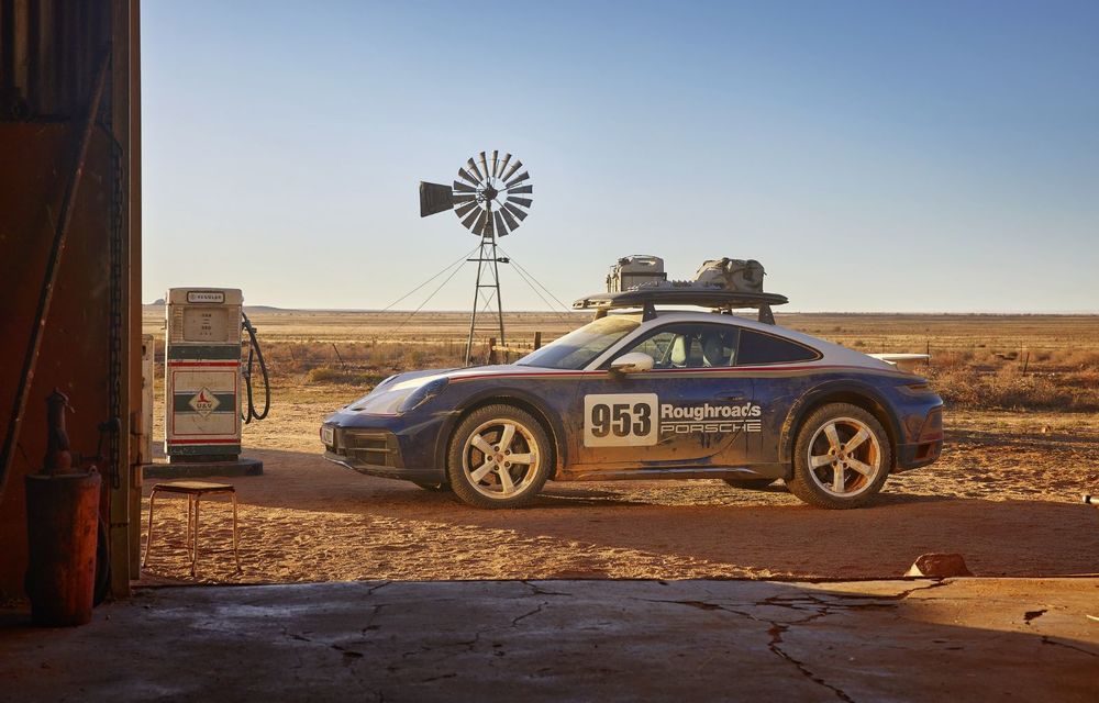Porsche 911 Dakar: supercar pentru off-road, inspirat de modelul din 1984 - Poza 5