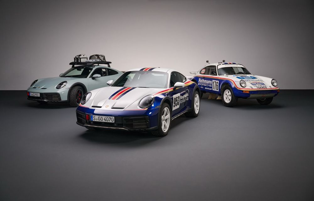 Porsche 911 Dakar: supercar pentru off-road, inspirat de modelul din 1984 - Poza 8
