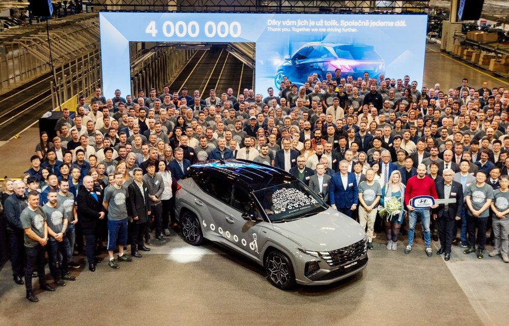 Hyundai a produs 4 milioane de mașini în Cehia - Poza 1