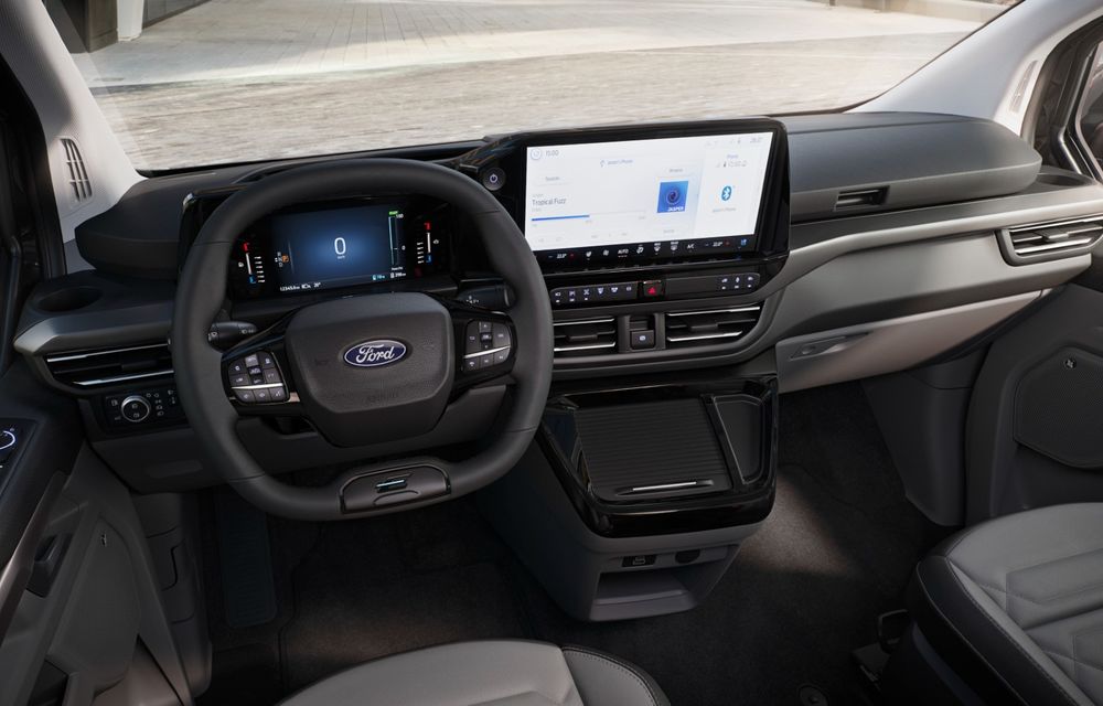 Noul Ford E-Tourneo Custom este aici: motor electric de 218 CP și autonomie de 370 de kilometri - Poza 9