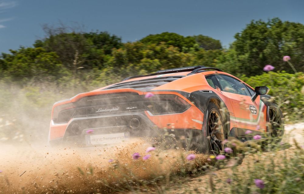 Lamborghini publică imagini noi cu viitorul Huracan Sterrato - Poza 3