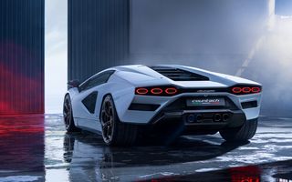 Noul Lamborghini Countach, rechemat din cauza unei probleme care poate duce la desprinderea capotei motorului în mers