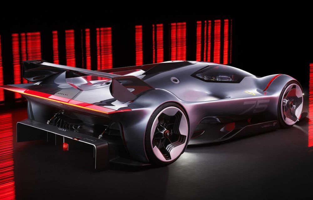 Noul Ferrari Vision Gran Turismo, un concept de 1030 de CP creat pentru Gran Turismo 7 - Poza 2