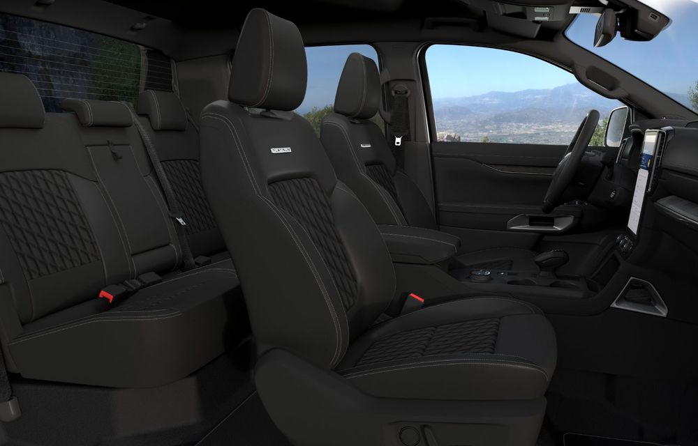 Ford prezintă noul Ranger Platinum: dotări premium și motor turbodiesel cu 240 CP - Poza 7