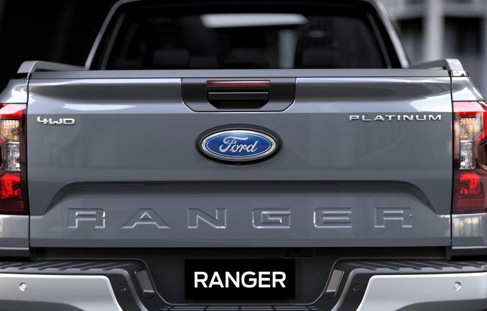 Ford prezintă noul Ranger Platinum: dotări premium și motor turbodiesel cu 240 CP - Poza 17