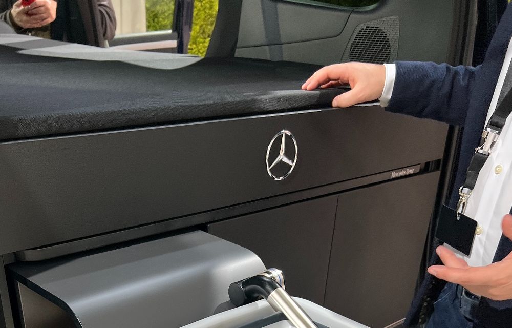 Am văzut pe viu noul Mercedes-Benz EQT. 5 lucruri despre versiunea electrică a Clasei T - Poza 20