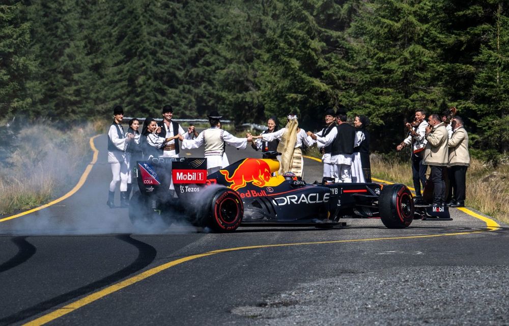 ULTIMA ORĂ: Red Bull a dus monopostul de Formula 1 pe Transalpina - Poza 6