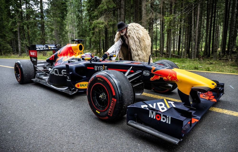 ULTIMA ORĂ: Red Bull a dus monopostul de Formula 1 pe Transalpina - Poza 3