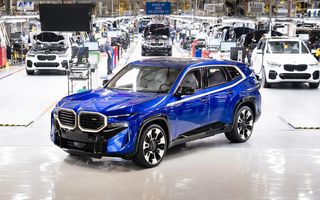 BMW: SUV-ul plug-in hybrid XM a intrat în producție