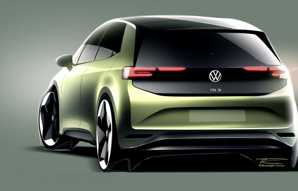 Volkswagen ID.3 facelift: primele imagini anunță un interior cu materiale mai bune - Poza 3