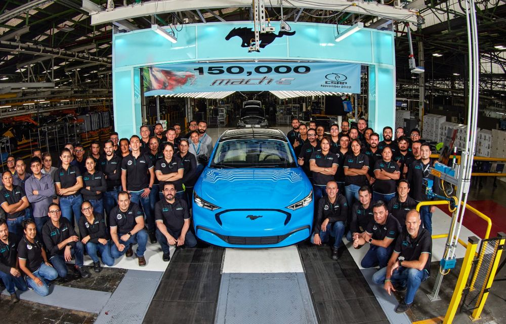 Ford: 150.000 de exemplare Mustang Mach-E produse la nivel mondial - Poza 1