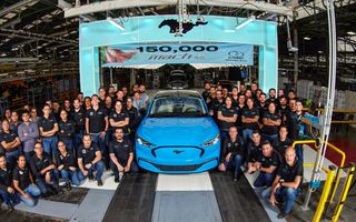 Ford: 150.000 de exemplare Mustang Mach-E produse la nivel mondial