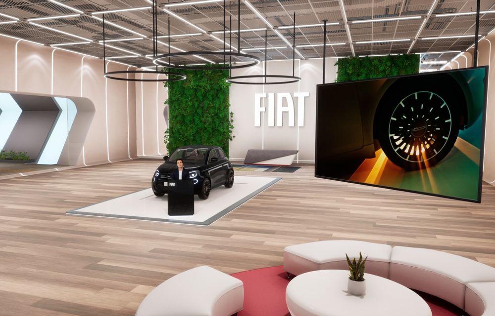 Fiat lansează primul showroom auto virtual din Metaverse - Poza 3
