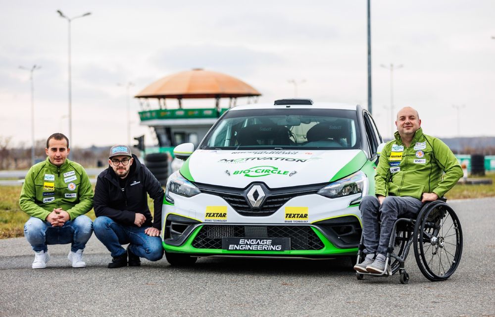 Primul pilot tetraplegic din România va alerga în Campionatul Național de Raliuri cu un Renault Clio special adaptat - Poza 4