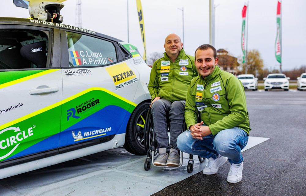 Primul pilot tetraplegic din România va alerga în Campionatul Național de Raliuri cu un Renault Clio special adaptat - Poza 8