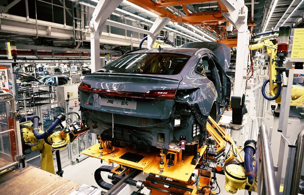 Audi a început producția noului Q8 e-tron în Belgia - Poza 6