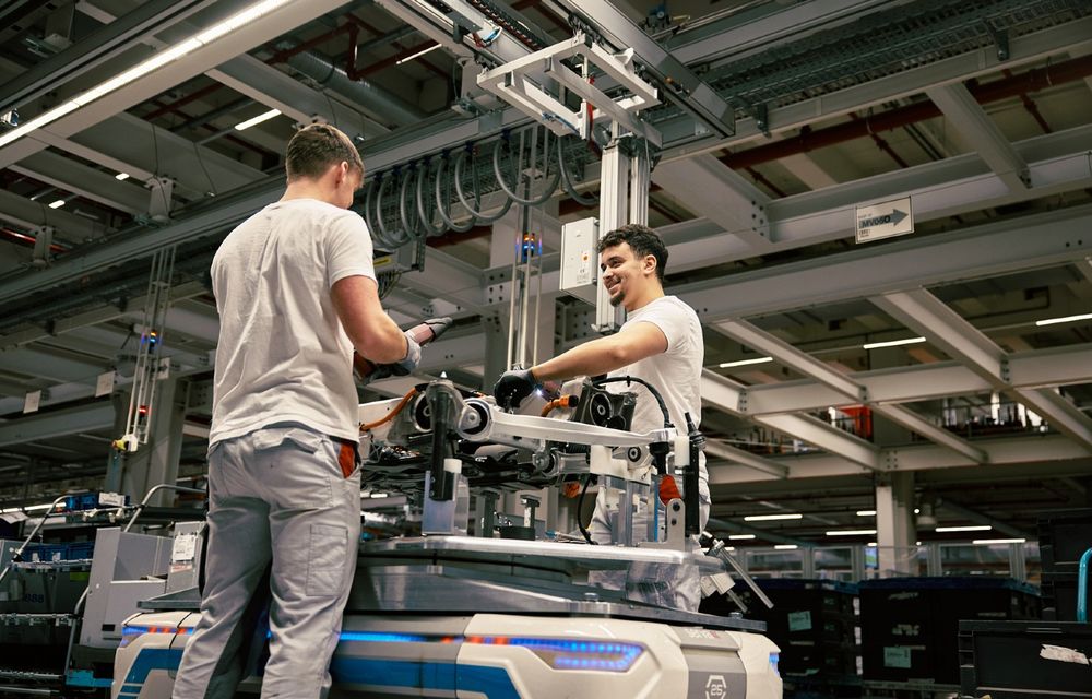 Audi a început producția noului Q8 e-tron în Belgia - Poza 13