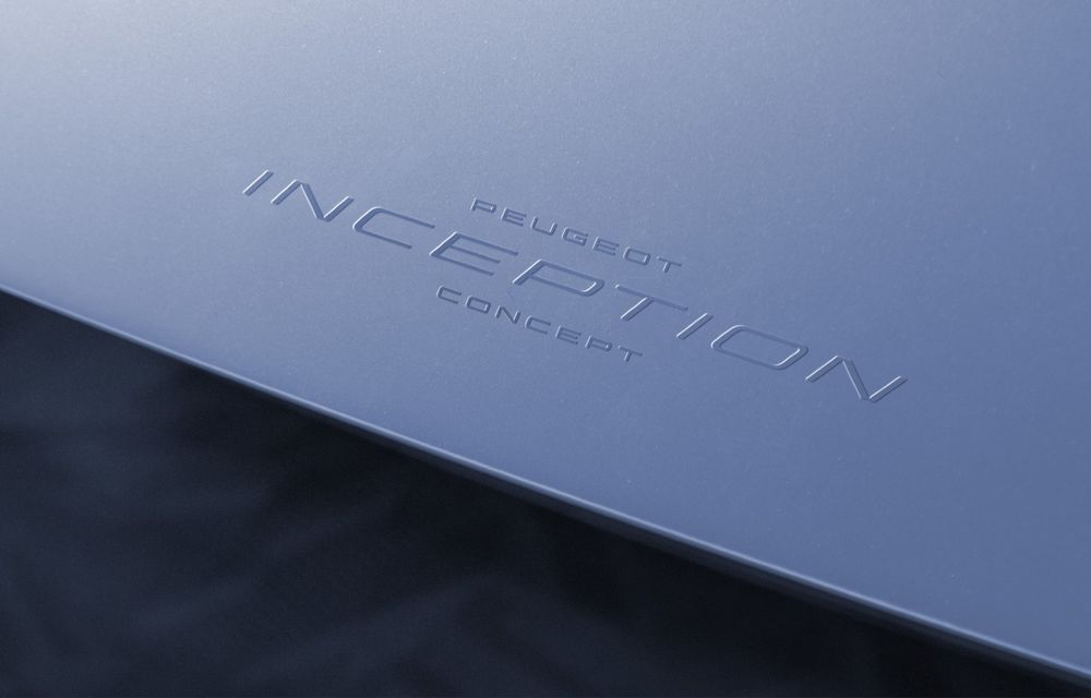 Primele imagini oficiale cu viitorul concept Peugeot Inception. Debut în ianuarie 2023 - Poza 2