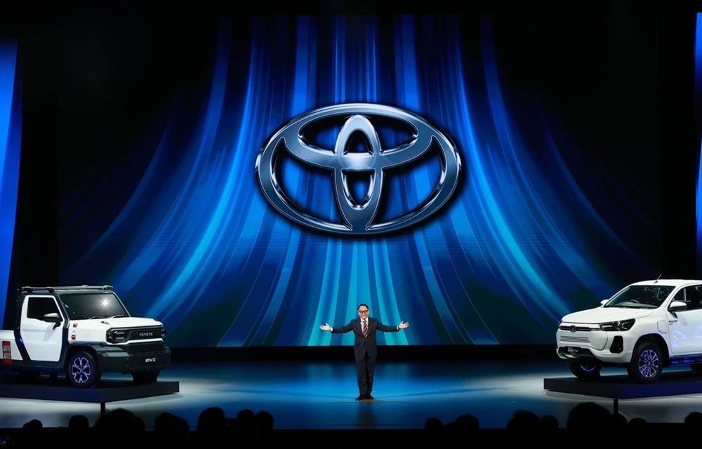 Toyota Hilux va fi electric. Prima imagine cu un concept Hilux cu zero emisii - Poza 1