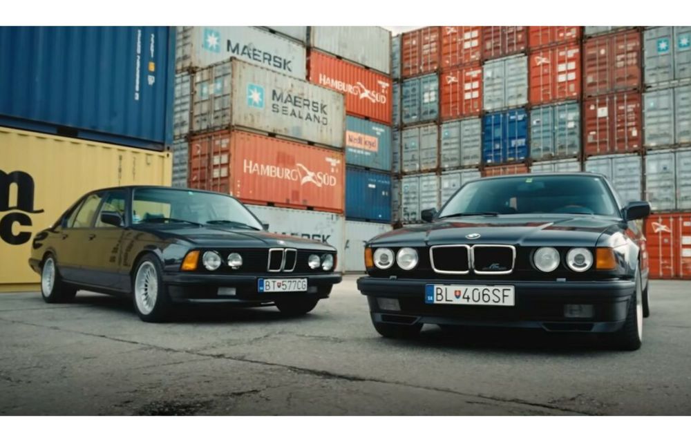 VIDEO: Un slovac a adunat o colecție de 15 exemplare BMW Seria 7 - Poza 1