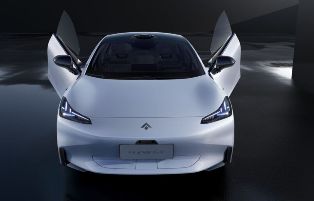 Chinezii prezintă noul GAC Aion Hyper GT. Cel mai aerodinamic model electric de serie - Poza 5